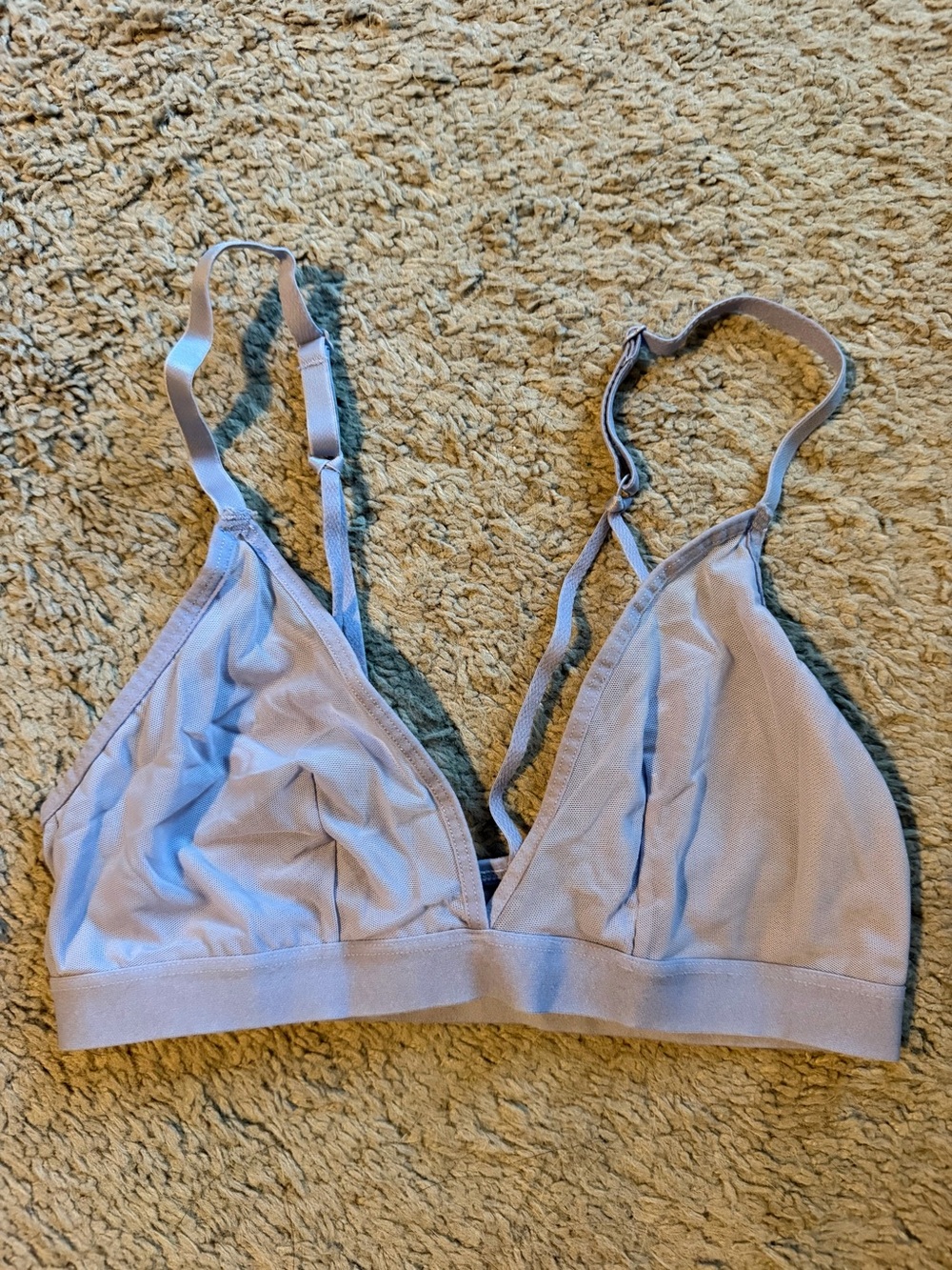 Soft Triangle Bralette - Lavender